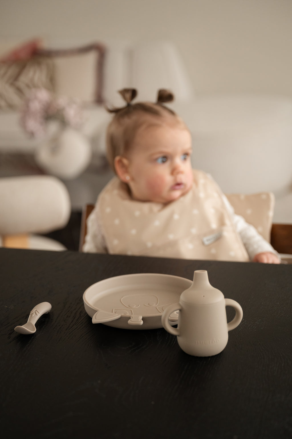 Slab met opvangbak Sweet Heart Sand/Soft Sand 2-Pack