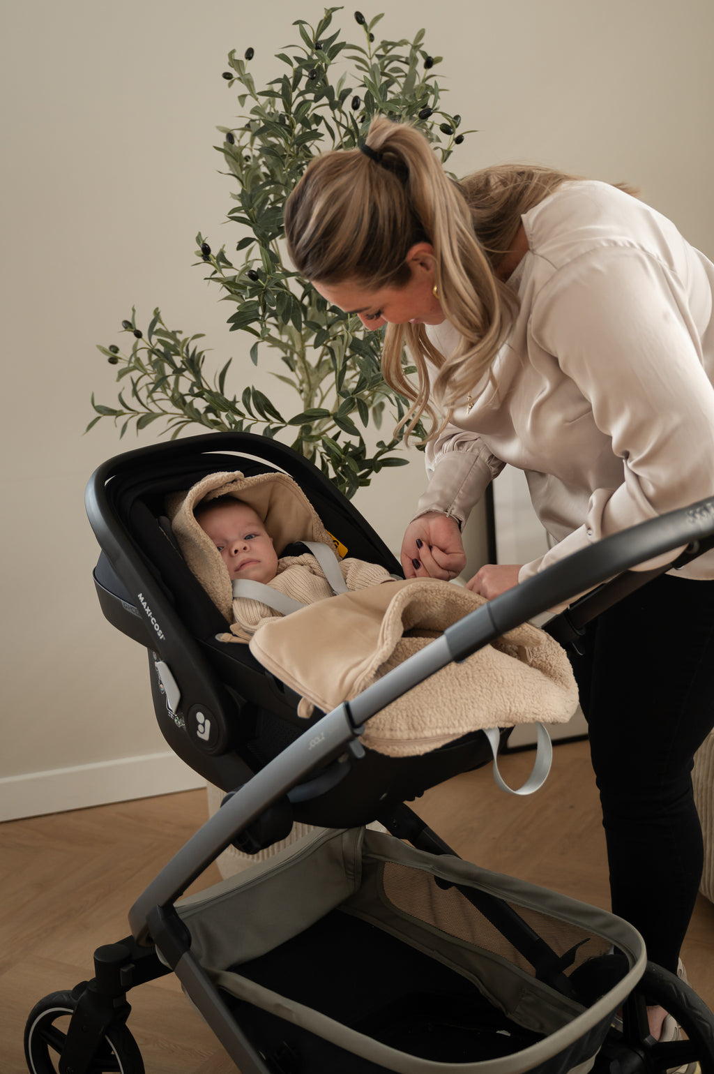 Voetenzak Teddy - Sand