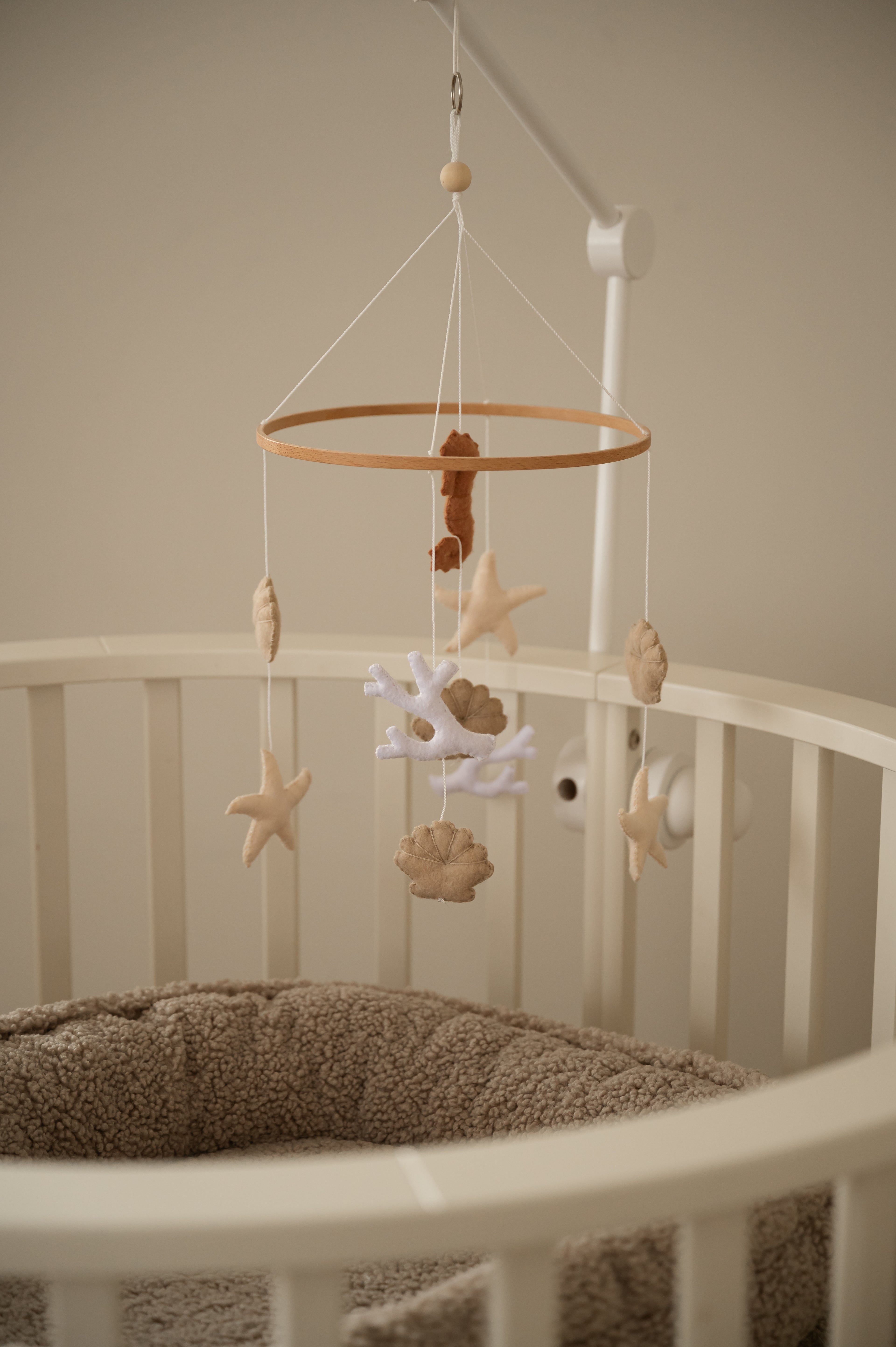 Babymobiel - Zeepaard en schelpen