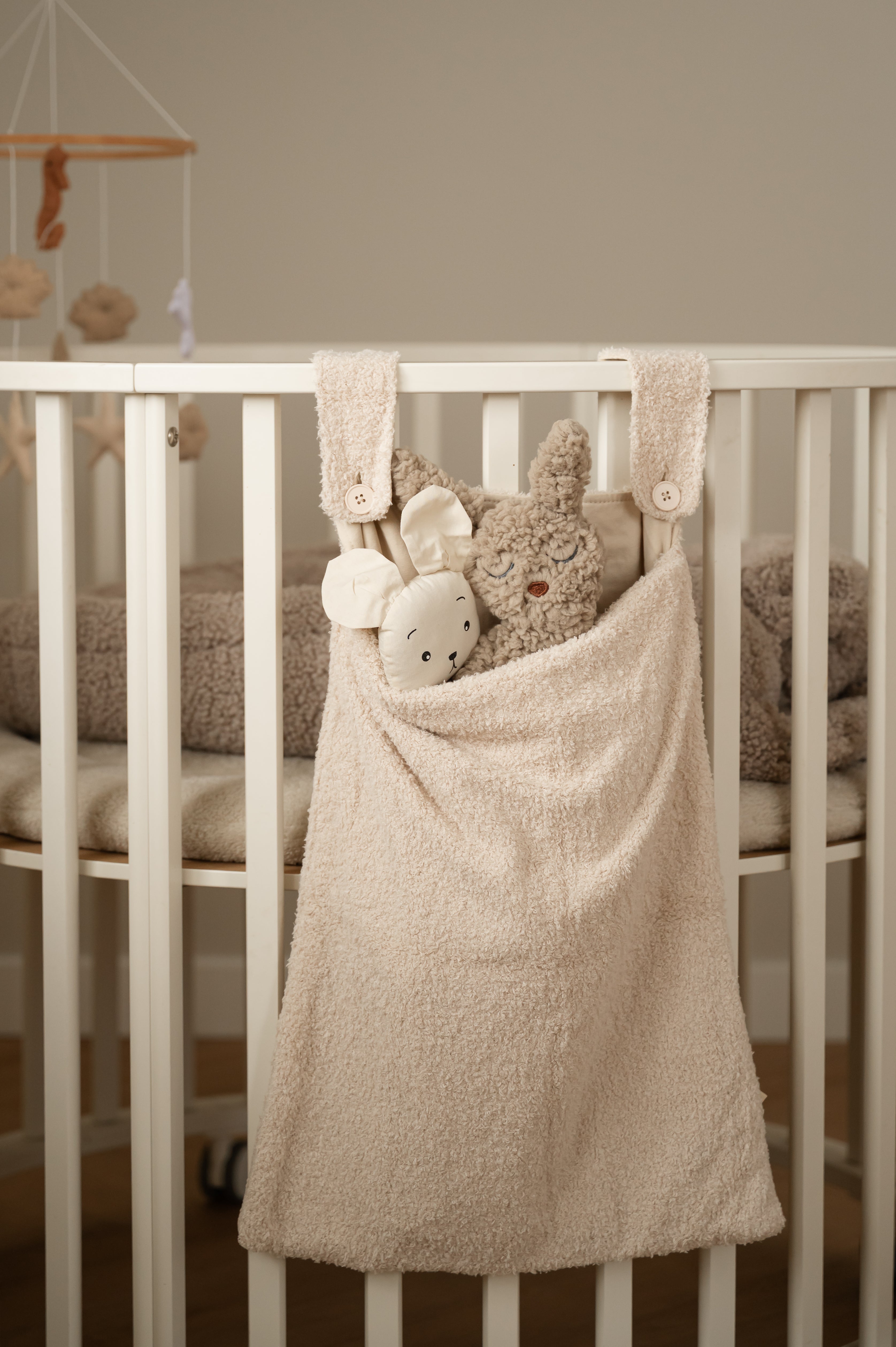 Snit Sherpa Knuffeldoekje Konijn