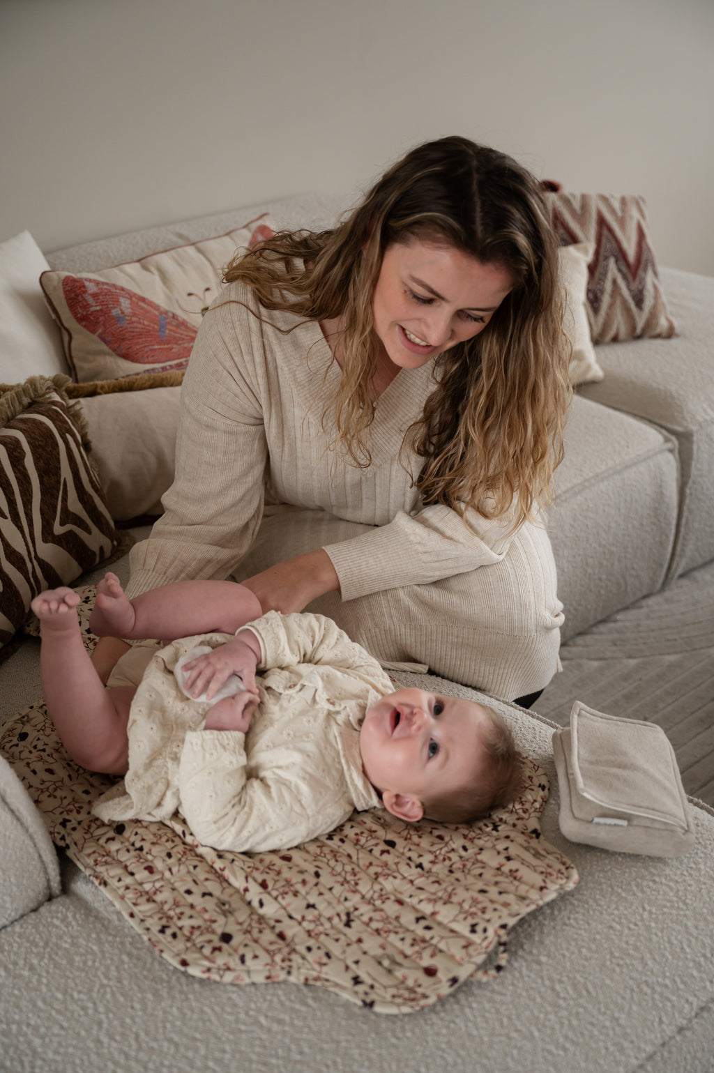 Rana verschoonmat - Bloemen