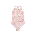 Badpak Meisjes - Oudroze - Leopard