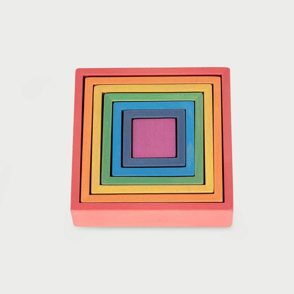 Tickit Regenboog Houten Architect Vierkanten