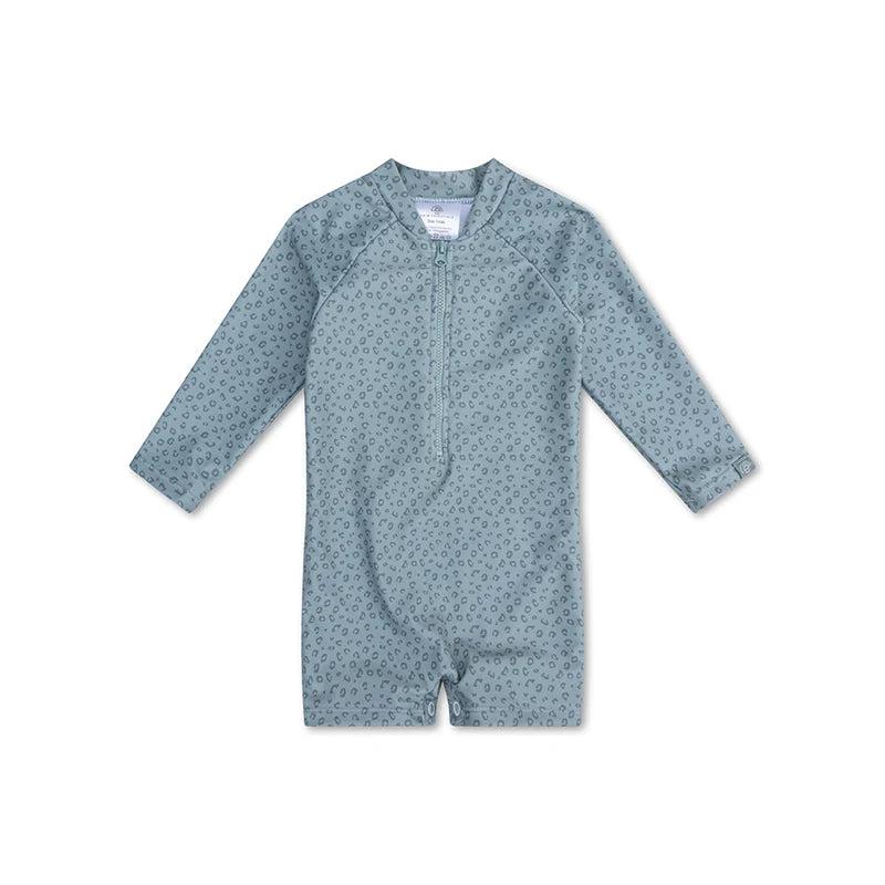 UV Zwempak Jongens - Blauw - Luipaard