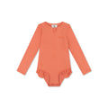 UV Badpak Meisjes Met Lange Mouwen - Roze - Pink Bay