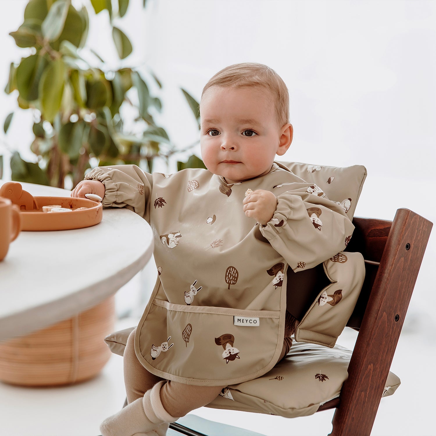 Stoelverkleiner meegroei Forest Animals Sand One size