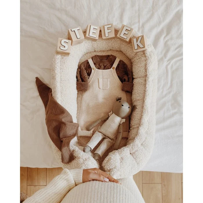 Teddy babynest - Creme