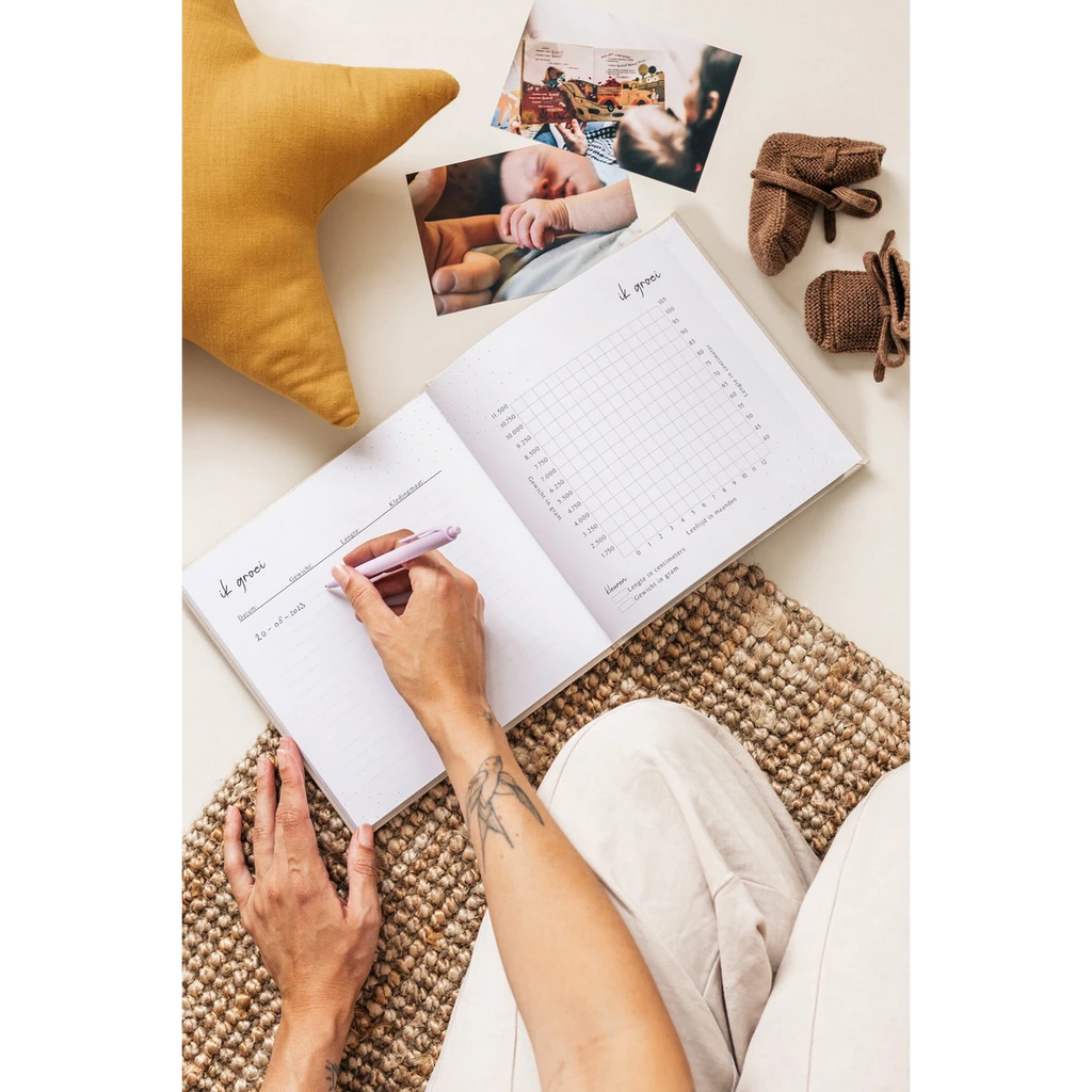 Mijn eerste jaar - Linnen Taupe