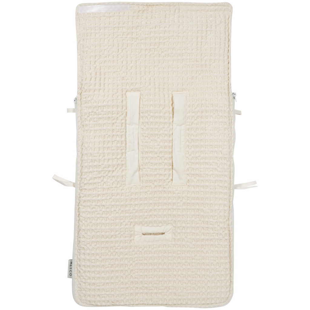 Voetenzak Waffle Teddy - Nature