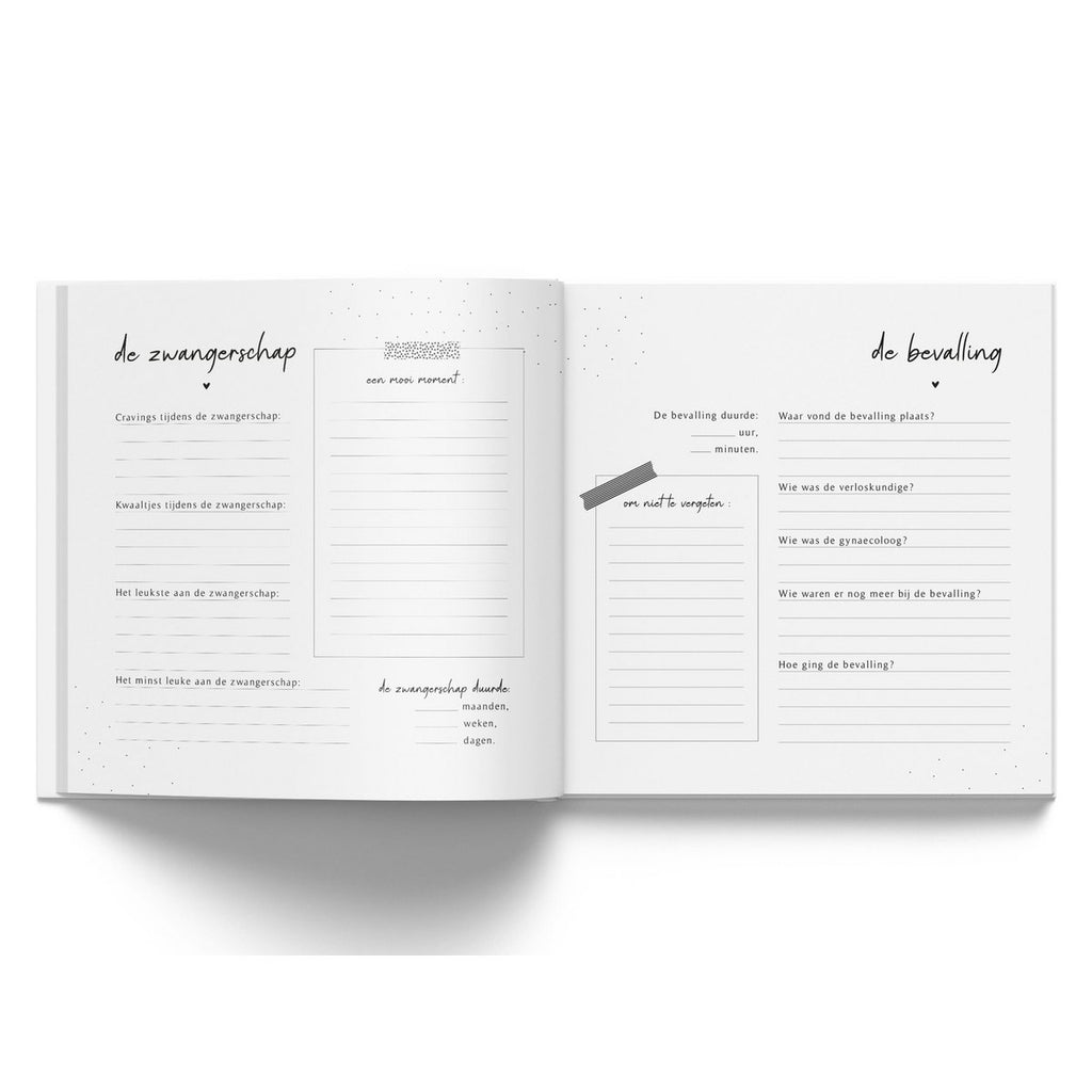 Mijn eerste jaar - Linnen Taupe