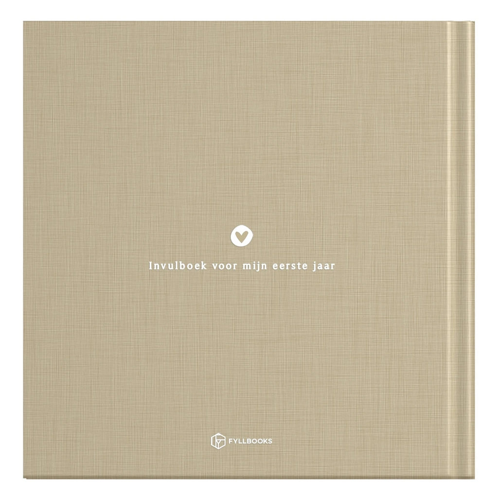 Mijn eerste jaar - Linnen Taupe