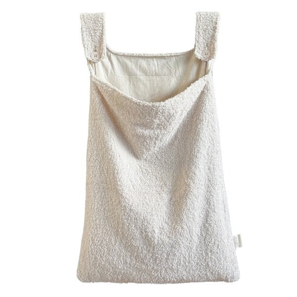 Opbergzak – Boxzak – Teddy stof – XL variant - Beige
