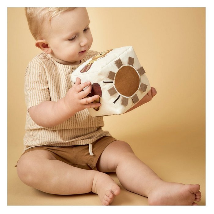 Circus Jasmijnstof kubus - Creme