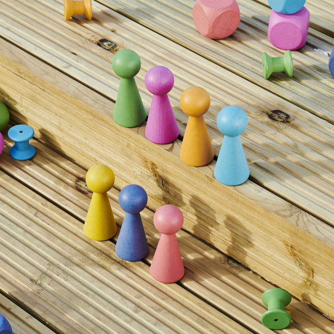 Tickit Regenboog Houten Figuren