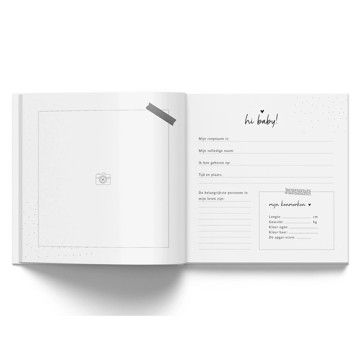 Mijn eerste jaar - Linnen Taupe