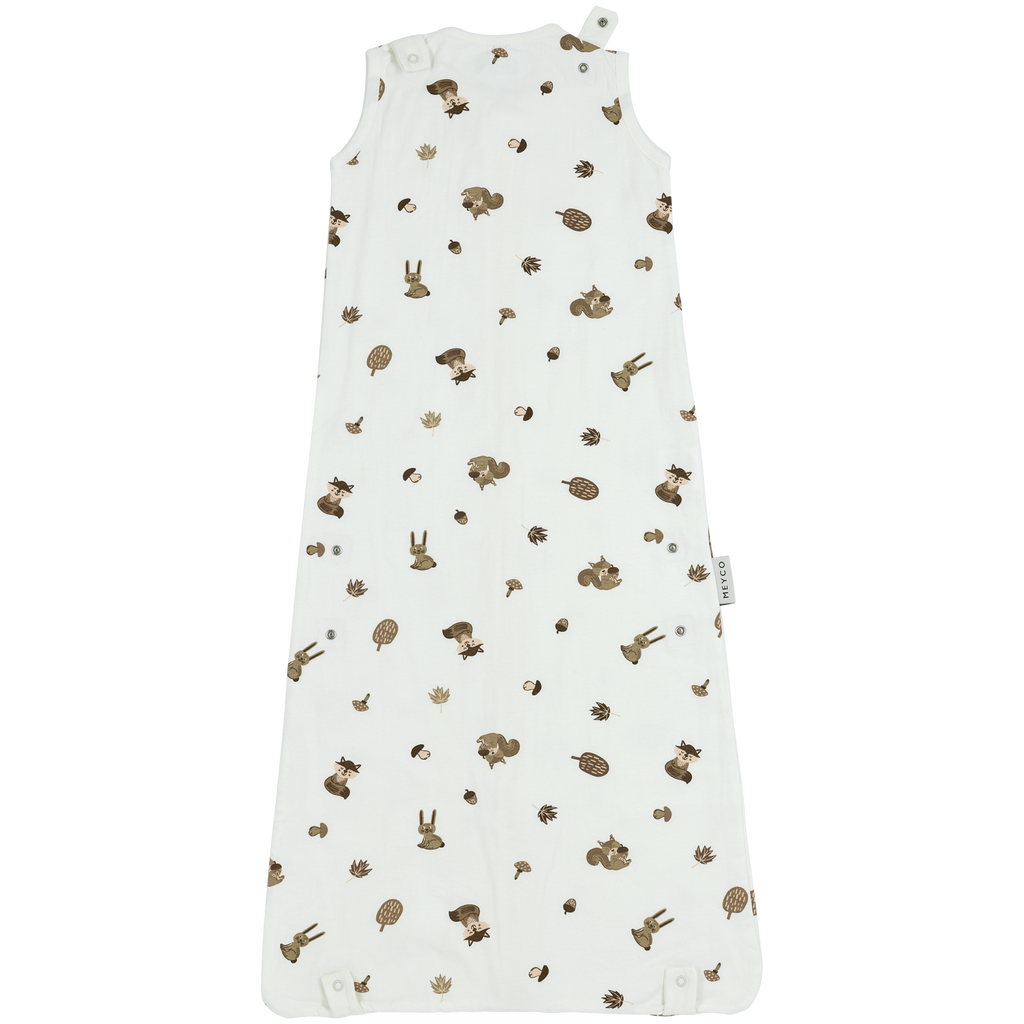 Slaapzak 4-seizoenen Forest Animals Sand - One Size