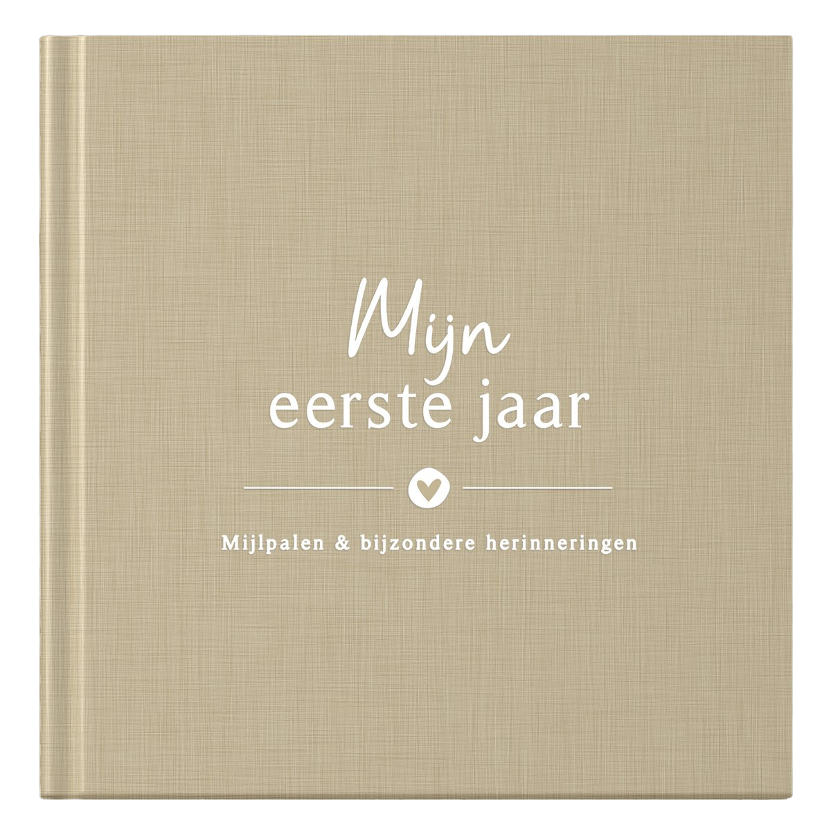 Mijn eerste jaar - Linnen Taupe