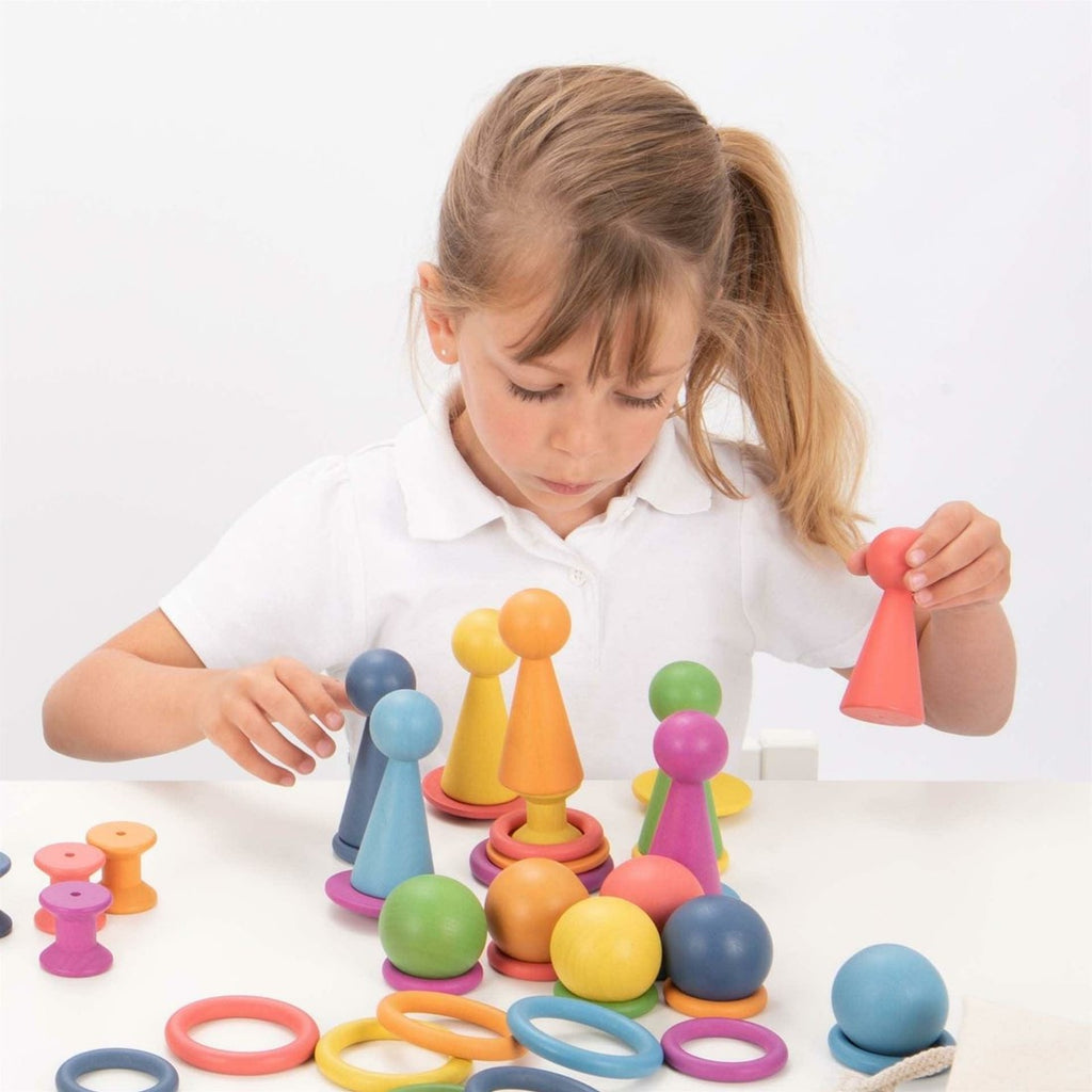 Tickit Regenboog Houten Figuren